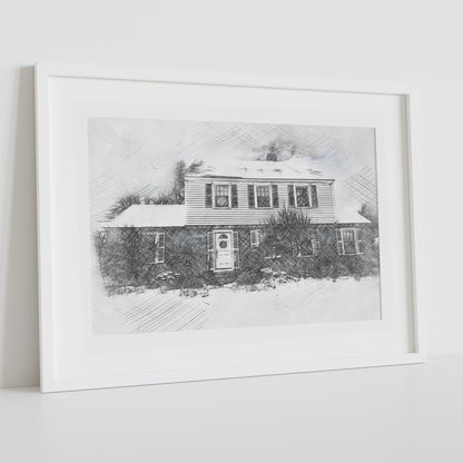 Custom Artwork — Pencil Sketch