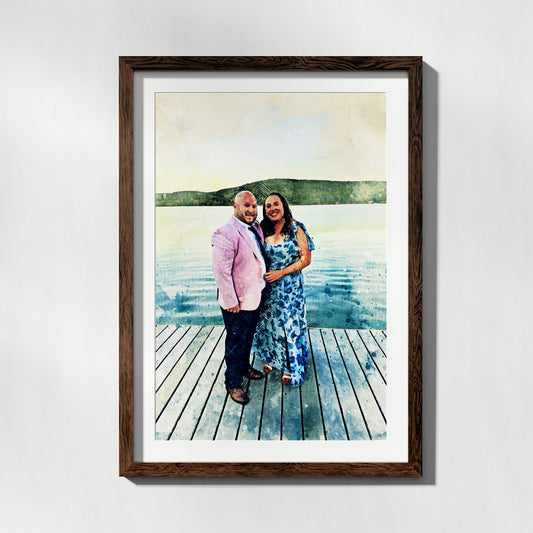 Custom Artwork — Watercolor